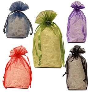 Gusseted Organza Bags