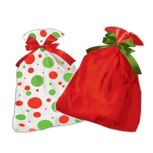 Printed Plastic Holiday Bags