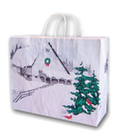 Western Themed Christmas Bags