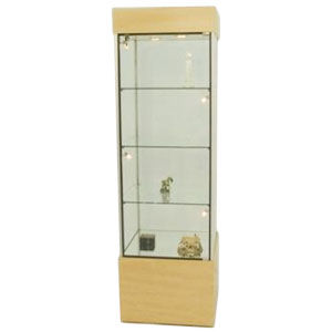 Compact Square Tower Display Case