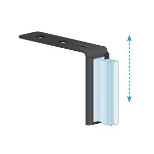 Top Mount, Right Angle, Aisle Sign Holders