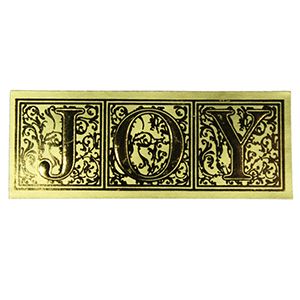 Joy - Gold, Gift Labels