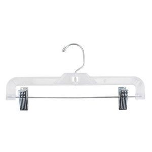 12" Clear, Pant/ Skirt Hangers