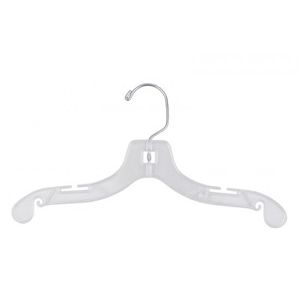 12" Clear, Heavy Duty Top Hangers with Metal Swivel