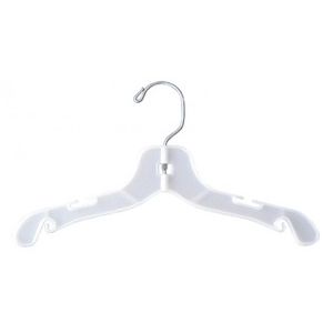 12" White, Heavy Duty Top Hangers with Metal Swivel