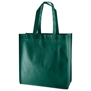 Reusable Shopping Bags, 13" x 5" x 13" x 5", Hunter Green