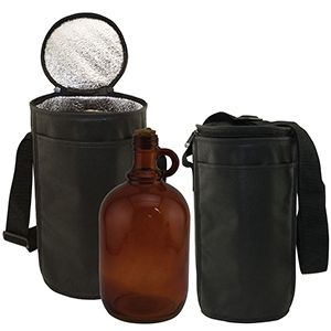 Insulated Reusable Barrel Bag, Black