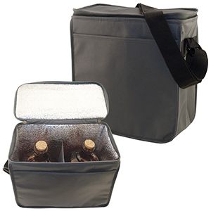 Insulated Reusable Barrel Bag, Charcoal