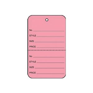 1 1/4" Pink, UnStrung Apparel Colored Tags