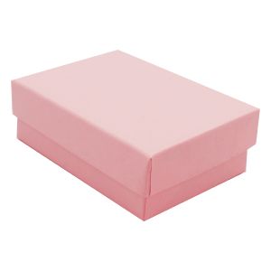 Pink Kraft Jewelry Boxes, 3" x 2-1/8" x 1"