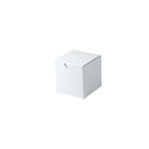 White Folding Gift Boxes, 3" x 3" x 2"