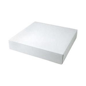 White Folding Gift Boxes, 14" x 14" x 2"