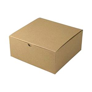Kraft Folding Gift Boxes, 14" x 14" x 5"