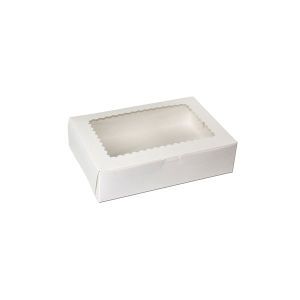 Window Cup Cake Boxes, 10" x 7" x 2"