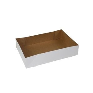 White Kraft Donut Carry Out Boxes