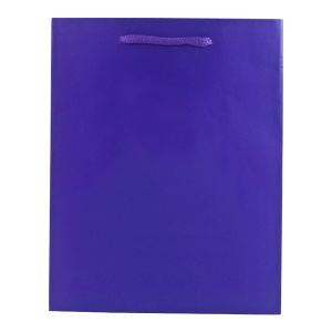 Purple, Tinted Paper EuroTotes, 6.25" x 3.5" x 8.5"