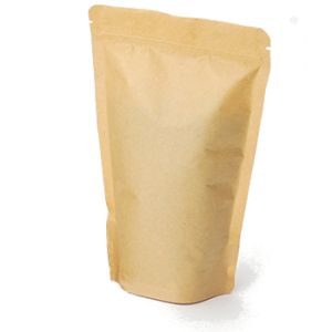 Compostable Zipper Stand-up Pouch, 4 oz to 16 oz