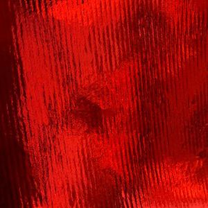 Red Kraft Ribbed Foil, Solids & Metallics Gift Wrap
