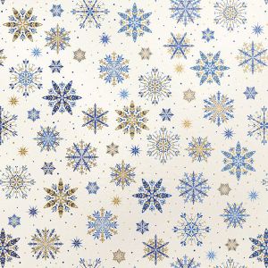Fancy Flakes, Snowflake Gift Wrap