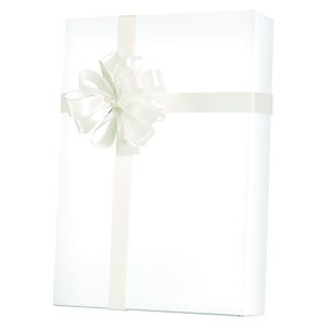 Solids & Special Finishes, Gift Wrap, White Ultra Gloss