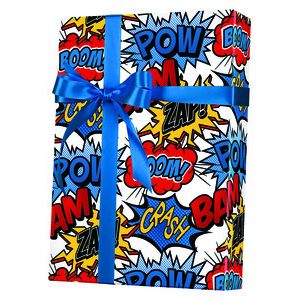 Celebrate Gift Wrap, Superhero