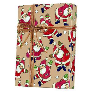 Santa Celebration/Kraft, Santa Gift Wrap
