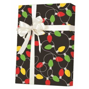 It's Lit, Christmas Patterns Gift Wrap