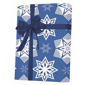 Paper Snowflake, Snowflake Gift Wrap
