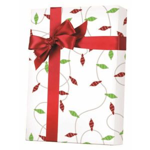 Curvy Lights, Christmas Patterns Gift Wrap