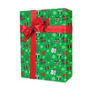 Small Gifts, Christmas Patterns Gift Wrap