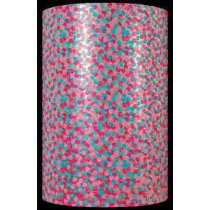 Pink/Blue Confetti Dots, Kids Gift Wrap