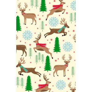 Stag Party, Animal Gift Wrap