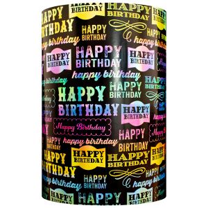 Rainbow Chalkboard Birthday, Party & Celebration Gift Wrap