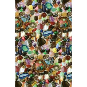 Multi Colored Rocks, Kids Gift Wrap