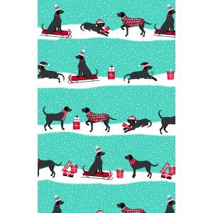 Christmas Bark, Animal Gift Wrap