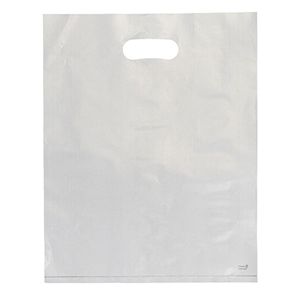 Clear, Frosted Merchandise Bags, 9" x 12"