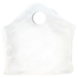 Superwave Carryout Bags, Clear, 1.3 Mil, 12" x 12" + 3"