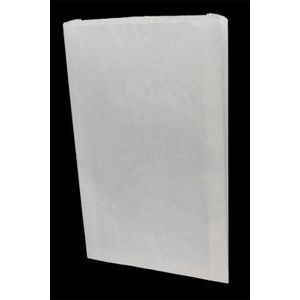 White Paper Merchandise Bags, 16" x 3-3/4" x 24"