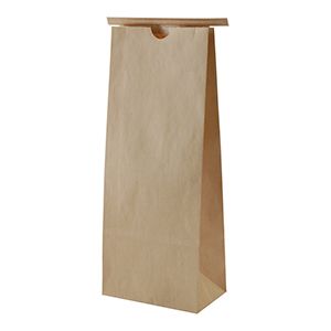 Stand-up Pouches, 2#, Natural Kraft, 5" x 3" x 12.25"