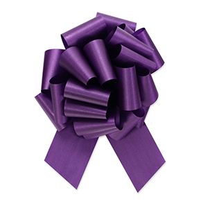 Purple, Flora Satin Perfect Bows