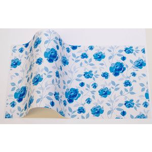 Wedgewood Blossoms, Floral Tissue Paper