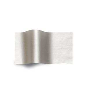 Silver, Patterns Tissue Paper