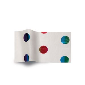 Rainbow Hot Spots Tissue Paper