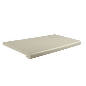 Bull Nose Shelving in Solid Colors, Almond, 13" x 48"