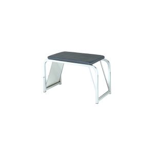 Black, Shoe Bench Stool With Mirror