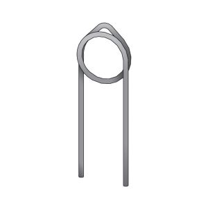 Wire Deli Pin 2”H