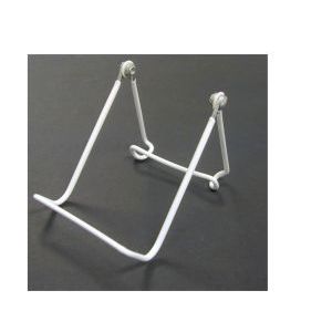 White, Gridwall Wire Easel, 4" x 4"