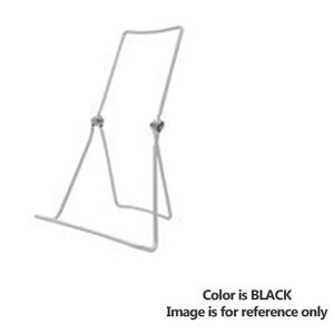 Wire Vinyl Coated Easels, Black, 8.75" x 5.5"