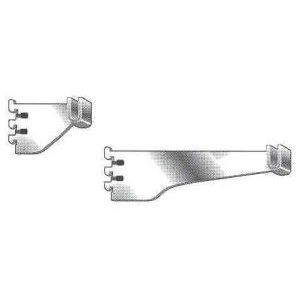 2", Brackets for Merchandise Bar with Lock Nuts