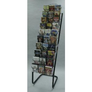 30 Pocket DVD Floor Display